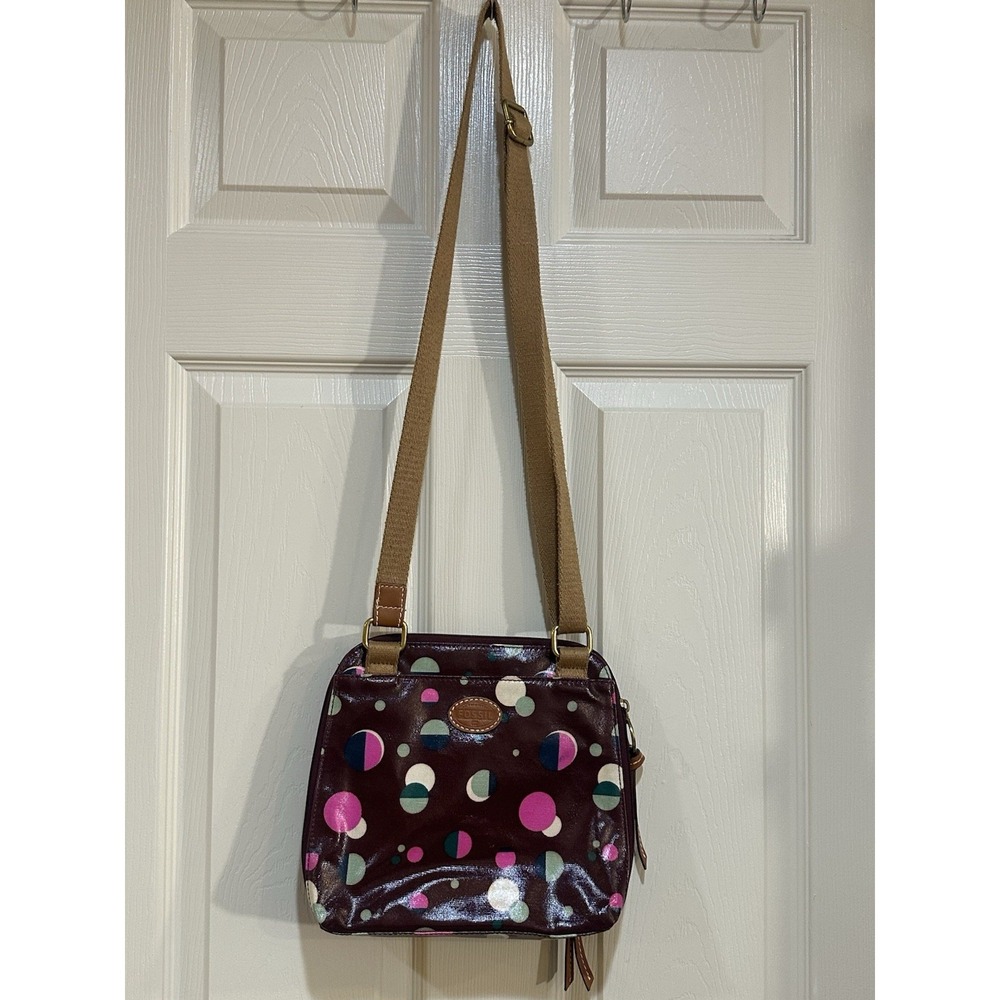 Vintage Fossil Multi Color Crossbody